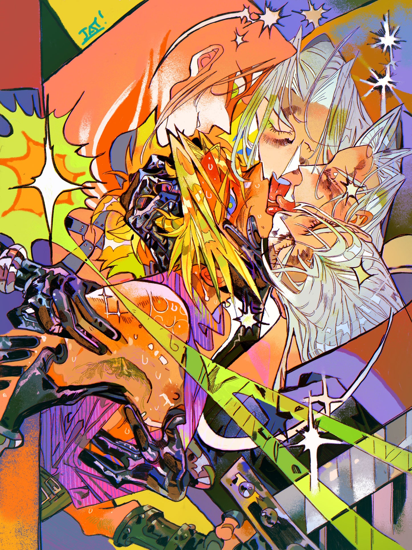 The Kiss Print