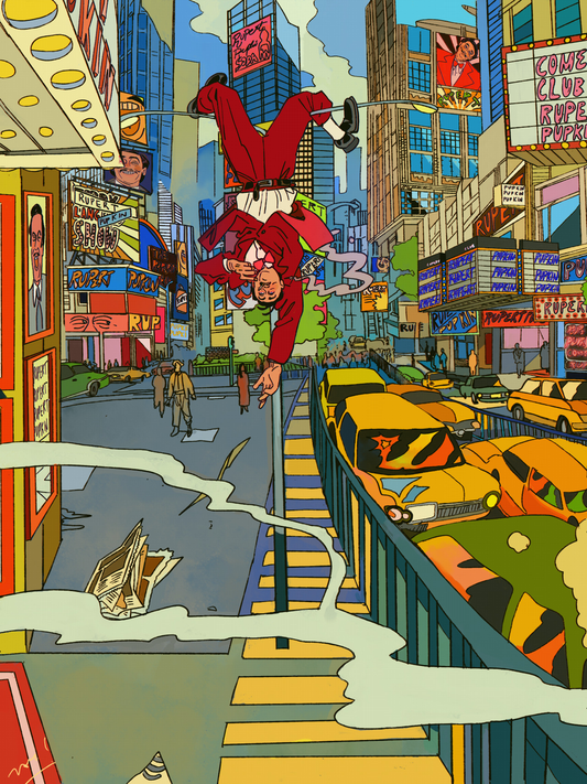 King of Comedy Print