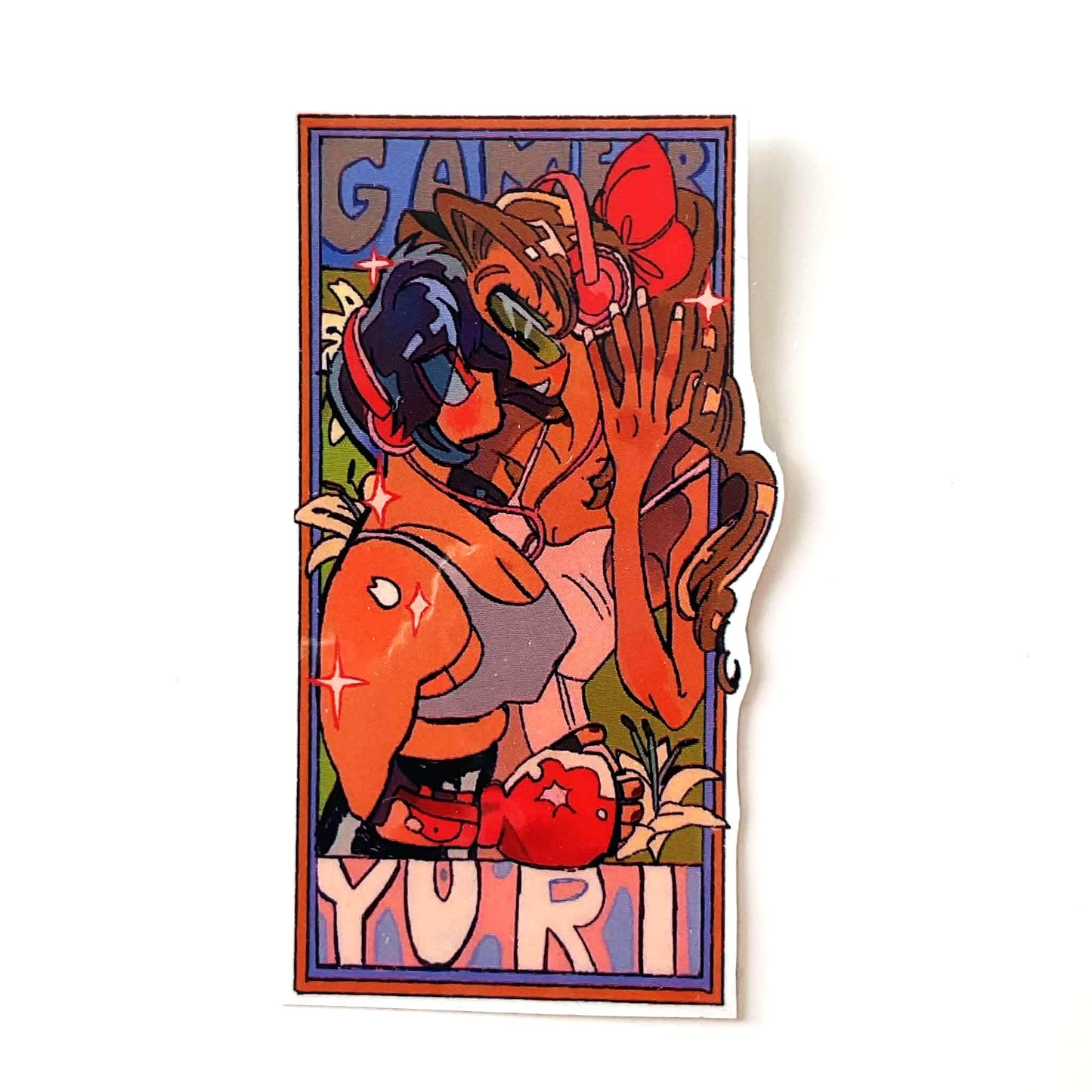 gamer yuri sticker