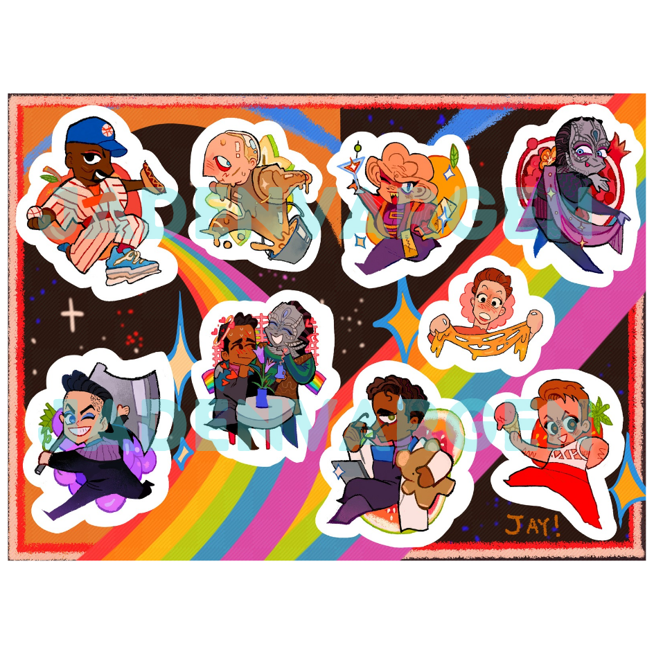 [PREORDER] DS9 Sticker Sheet