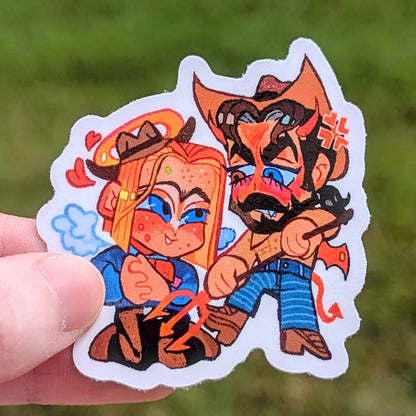 Hunky Dory Sticker