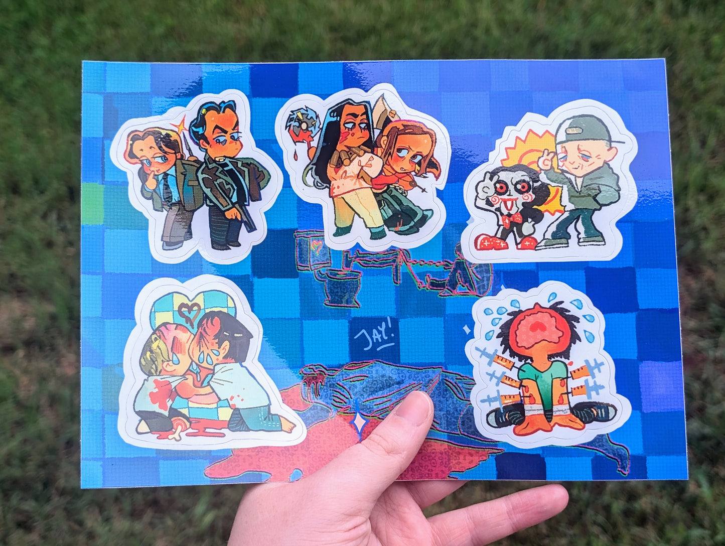 [PREORDER] Horror Sticker Sheet